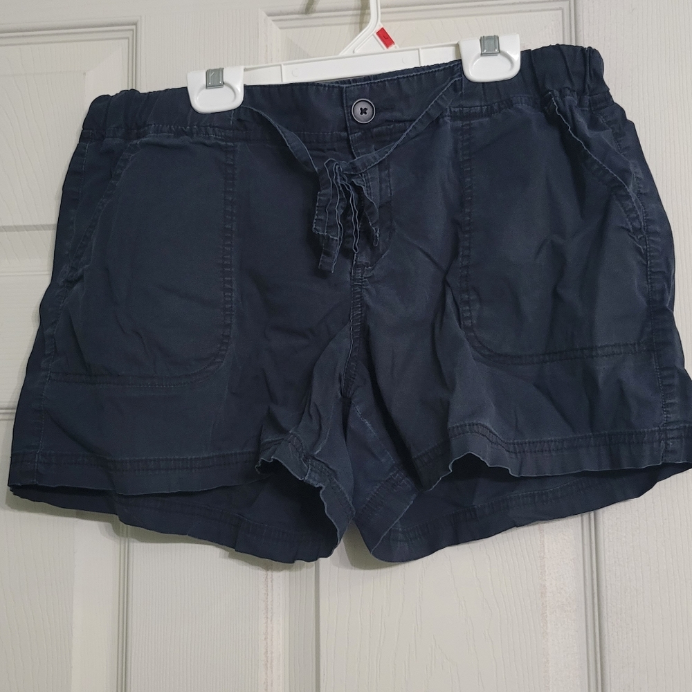 Merona Cargo Shorts navy blue women's size M